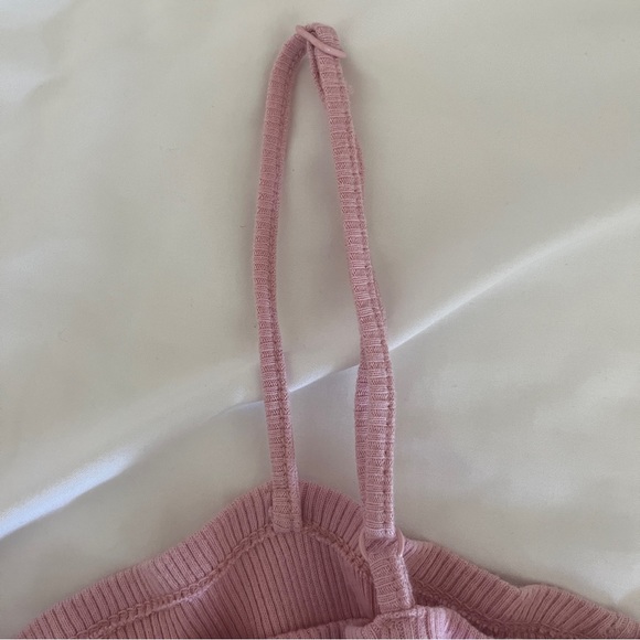 aerie pink spaghetti strap tank top!! - Picture 5 of 5